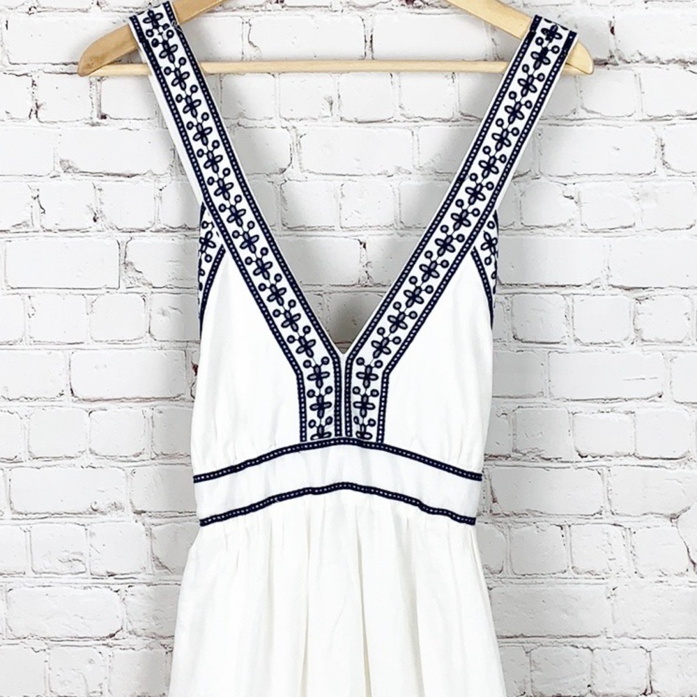 J CREW | WHITE COTTON MAXI DRESS - Picture 2 of 6